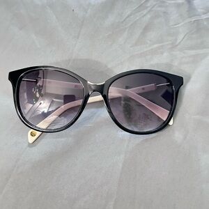Balmain BL2102  womens Sunglasses black cream gray lense